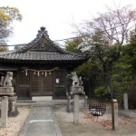 160409_恵方神社と葉桜