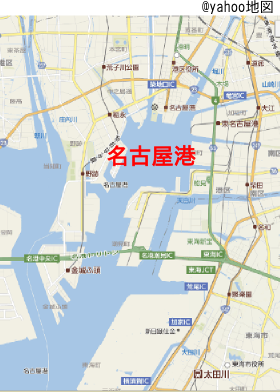 名古屋港地図